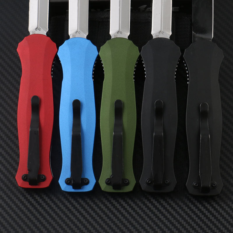 BM 3300 Tactical Knife EDC Self-Defense Tool with Aluminum Grip and D2 Blade
