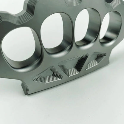 Self-Defense EDC Gear Solid Integrated Steel Knuckle Duster