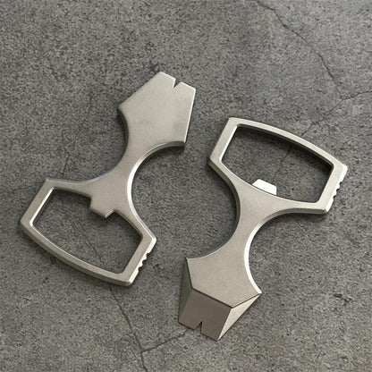 Emergency Glass Breaking Tool Portable EDC Crowbar Bottle Opener