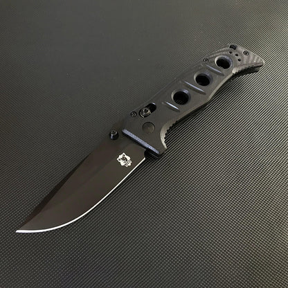 Liome G10 Grip Folding Knife for Outdoor Survival and Everyday Carry