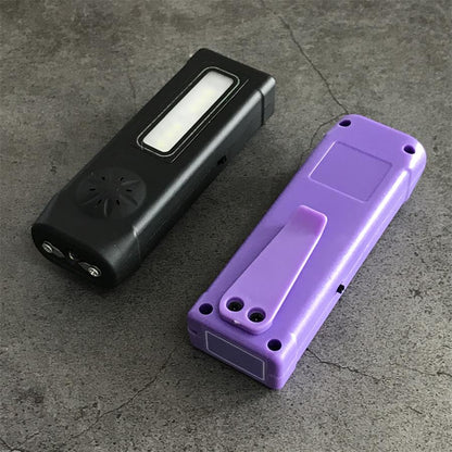 Self-defense Flashlight with Built-in Stun Gun Feature