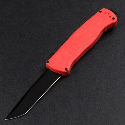 Carbon Fiber Nylon Tactical Knife for Pocket Carry Outdoor Hunting Adventures