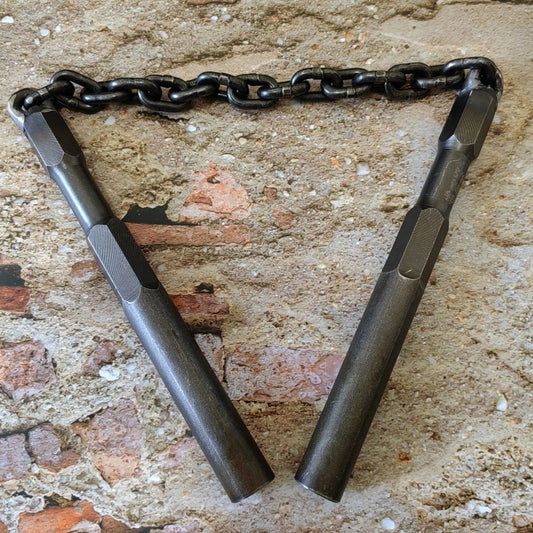 Enhanced Black Spring Steel Double Baton Upgrade
