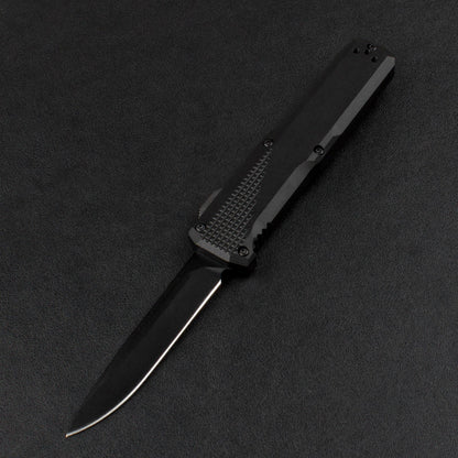 Tactical Pocket Knife with Aluminum Handle for Hunting and Self Defense Purposes