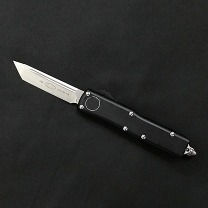 Aluminum Handle Survival Knife Tactical Outdoor Defense Camping Pocket Gear