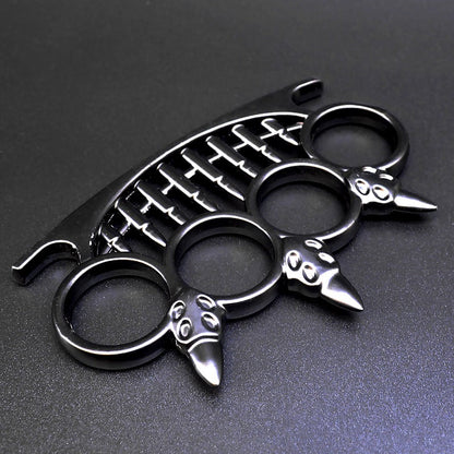 Four-Finger Bullet Head Knuckle Tool for Self-Defense
