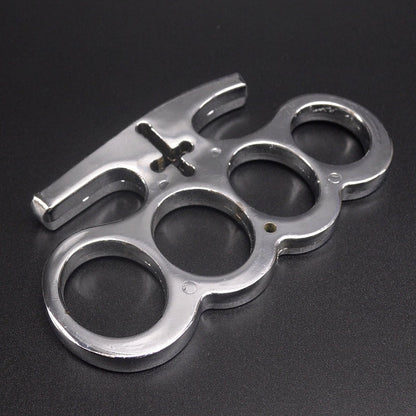 RingGuard Multiuse Brass Knuckles Duster 4 Finger Defense Tool