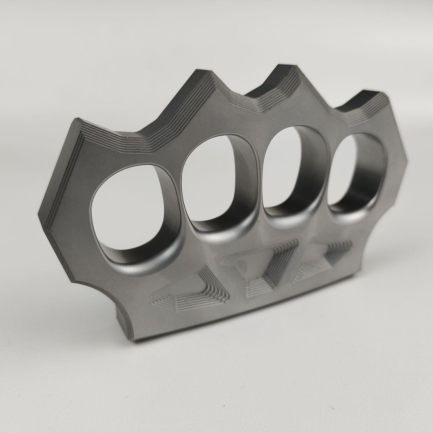 Self-Defense EDC Gear Solid Integrated Steel Knuckle Duster