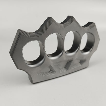 Self-Defense EDC Gear Solid Integrated Steel Knuckle Duster