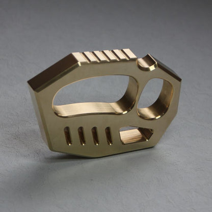 Solid Brass Finger Buckle Self-Defense Window Breaker EDC