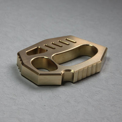 Solid Brass Finger Buckle Self-Defense Window Breaker EDC