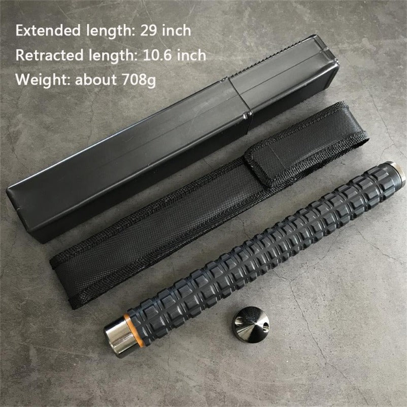Portable Self-defense Baton with Expandable Features