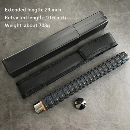 Portable Self-defense Baton with Expandable Features