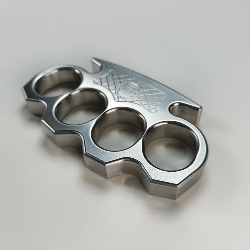 Solid Steel Knuckle Duster Tactical Emergency Defense Equipment