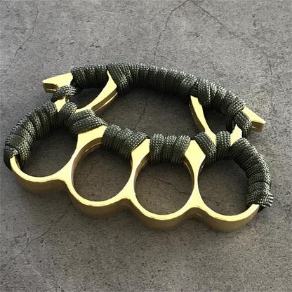 Tactical Brass Knuckles Duster for Quick Defense and Window Break