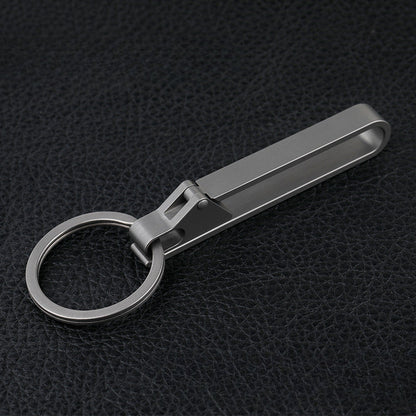 Lightweight Titanium Key Holder for Men Waist Clip and Sports Keychain
