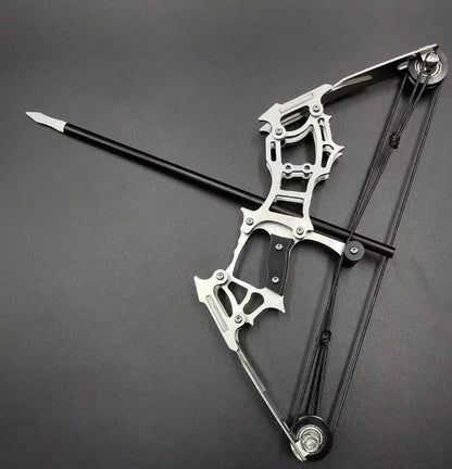 Pocket-Sized Compound Bow Mini Bow and Arrow Set for Archery Practice