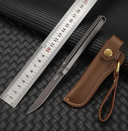 Folding Knife with Mechanically Designed Handle for Tactical Outdoor Pocket Carry