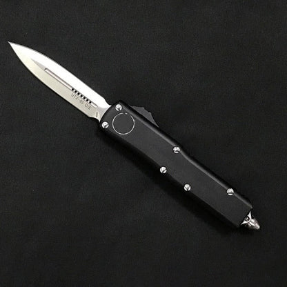 Aluminum Handle Survival Knife Tactical Outdoor Defense Camping Pocket Gear