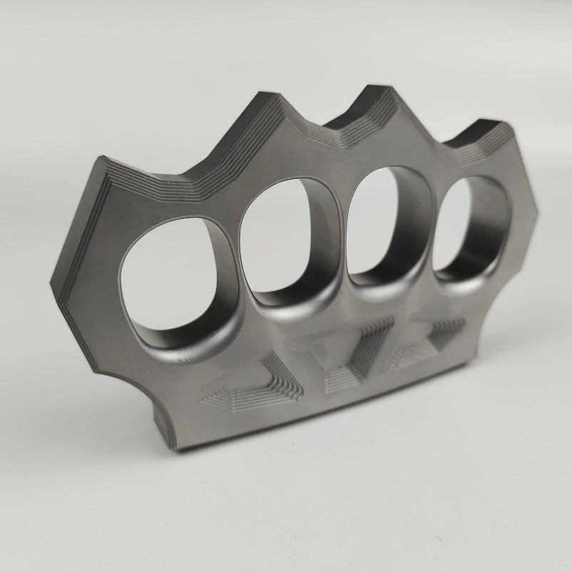 Self-Defense EDC Gear Solid Integrated Steel Knuckle Duster