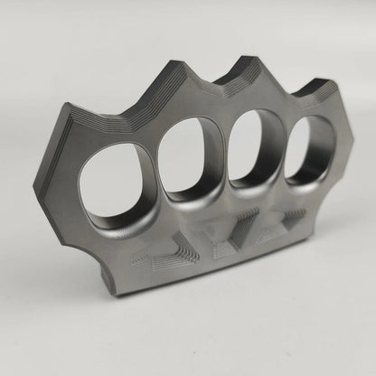 Self-Defense EDC Gear Solid Integrated Steel Knuckle Duster