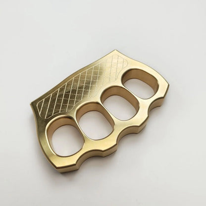 Pure Brass Knuckle Duster Self-Defense Equipment for Maximum Security