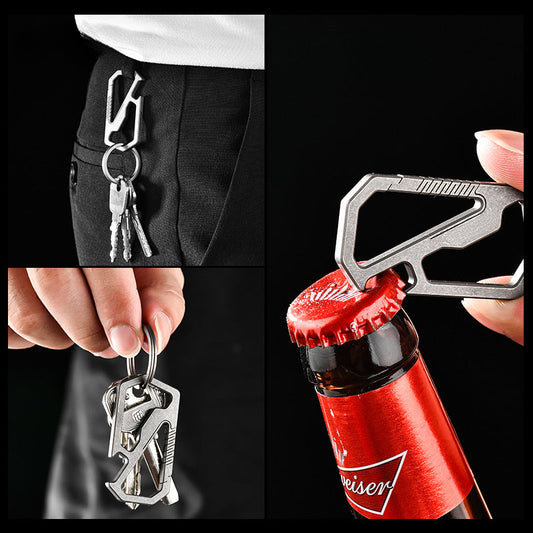 Titan Spring KeyMate EDC Multi-Tool with Bottle Opening Function