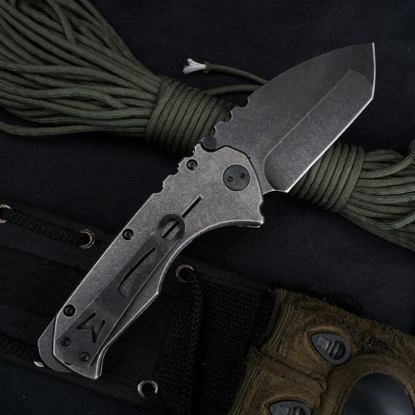 G10 Handle Tactical Folding Knife with 9cr18mov Blade for Outdoor Camping Gear
