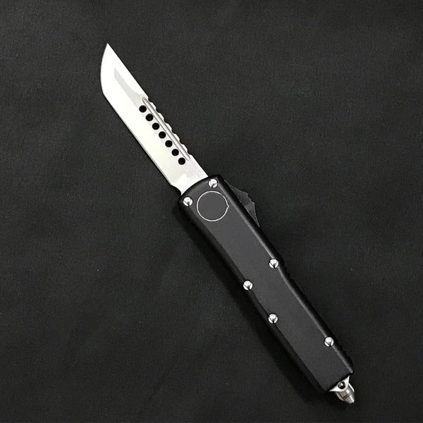 Aluminum Handle Survival Knife Tactical Outdoor Defense Camping Pocket Gear