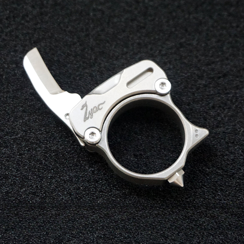 M390 Titanium MultiTool Ring