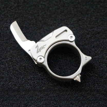 M390 Titanium MultiTool Ring