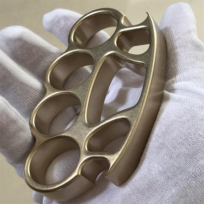 Stonewashed Brass Knuckle Duster Bottle Opener Tool