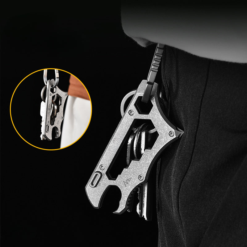Titan Outdoor Multi-Pro Knife Combining Screwdriver, Wrench and Bottle Opener