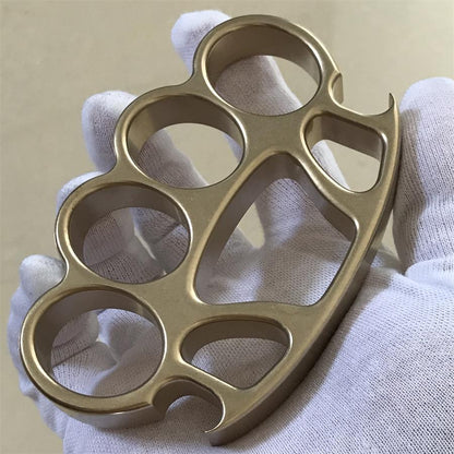 Stonewashed Brass Knuckle Duster Bottle Opener Tool