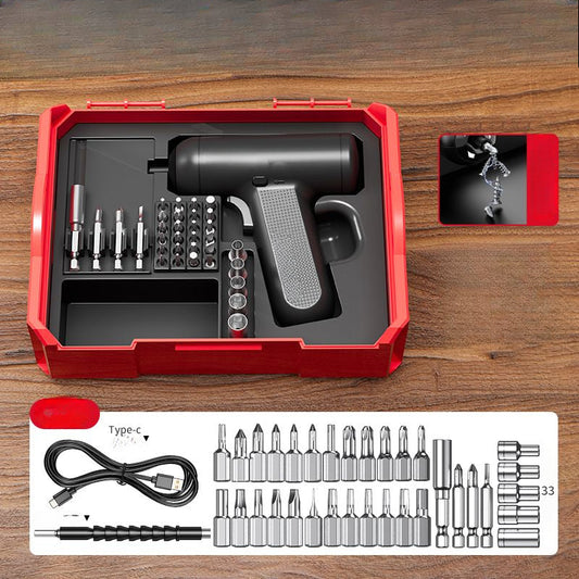 Versatile Electric Drill and Screwdriver Set