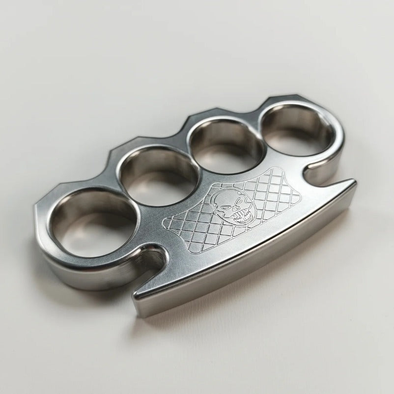 Solid Steel Knuckle Duster Tactical Emergency Defense Equipment