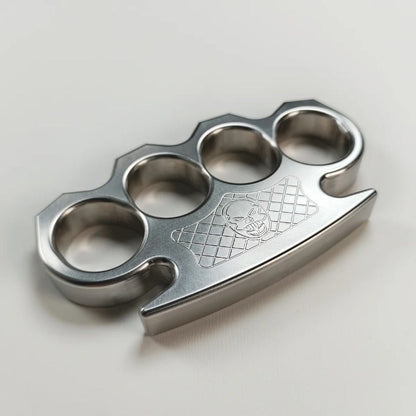 Solid Steel Knuckle Duster Tactical Emergency Defense Equipment