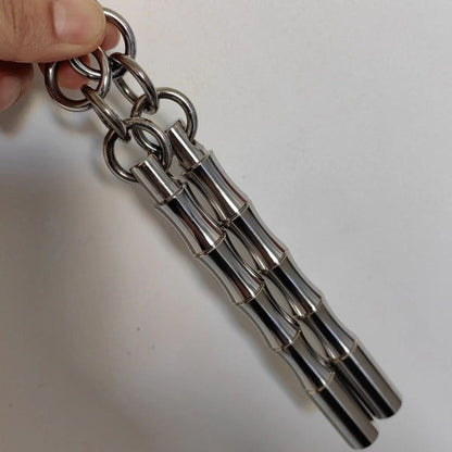 Solid Steel Mini Stick Designed for Self-Defense Applications