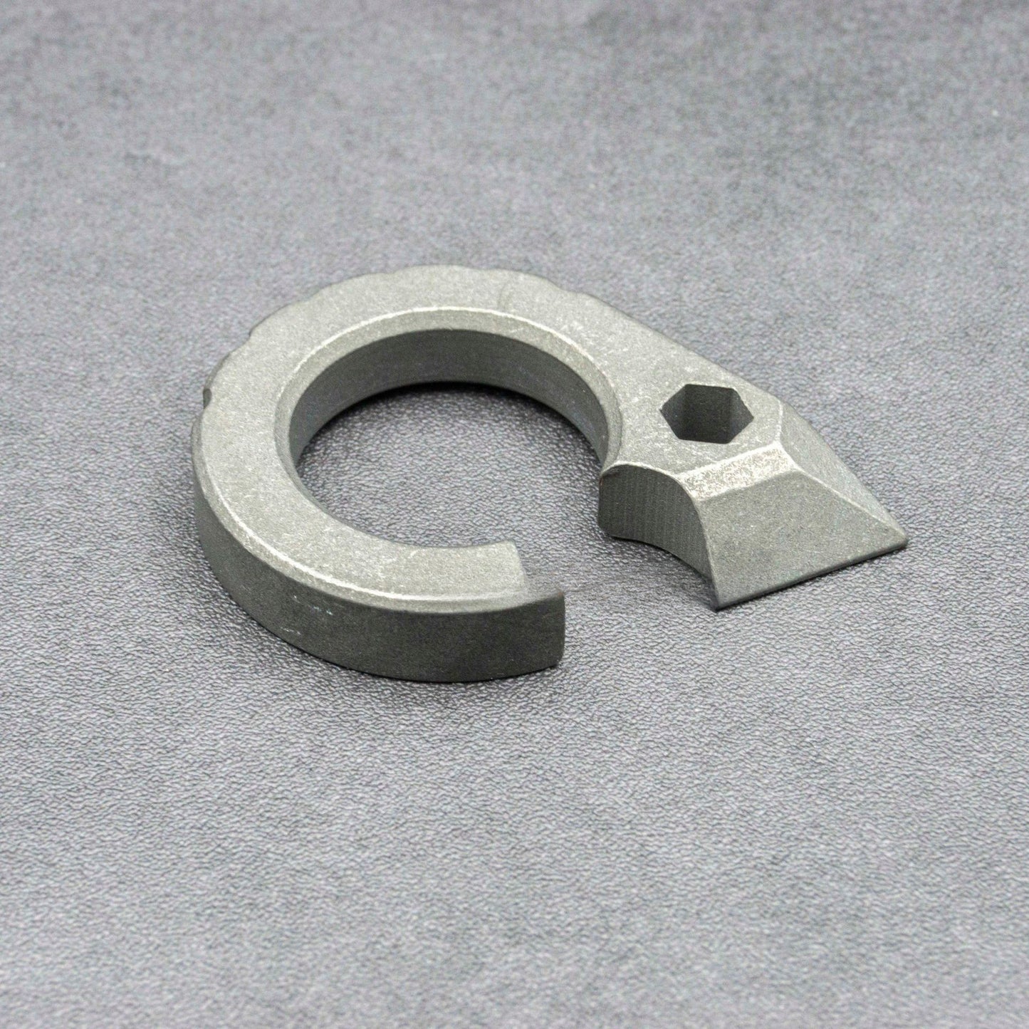 Stone Washed Titanium EDC Finger Tool