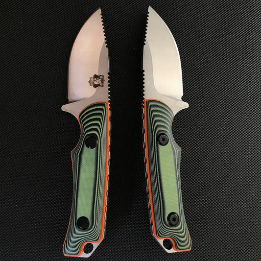 Liome G10 Tactical Fixed Blade Knife for Outdoor Adventure and Fishing
