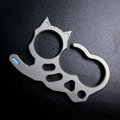 MT-03 Titanium Cat Knuckle Duster for Everyday Carry