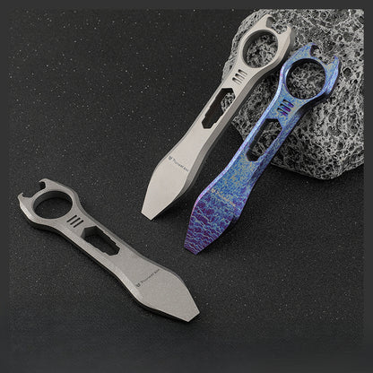 TC4 Titanium EDC MultiTool Bottle Opener Hex Wrench