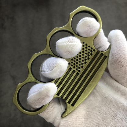 Star Texture Knuckle Duster Outdoor Utility Tool