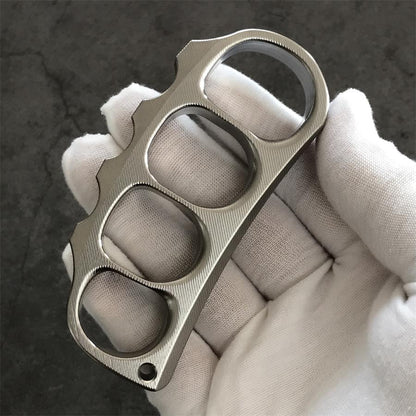 Pea Style Titanium Alloy Knuckle Duster Tool