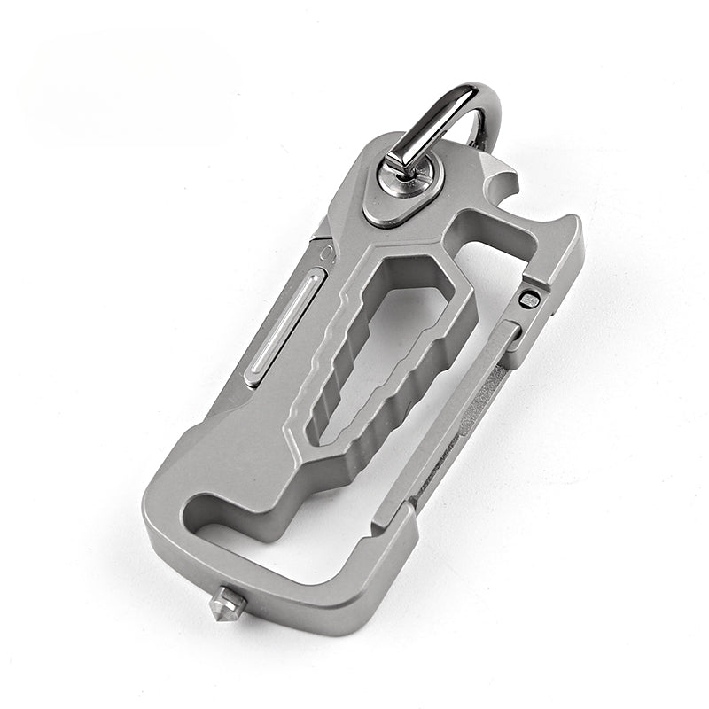 Titanium MultiTool Keychain