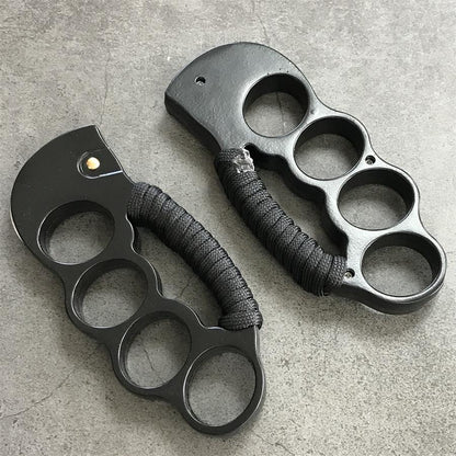 EDC Knuckle Duster Knife Set Multi-Purpose Self-Defense Tool
