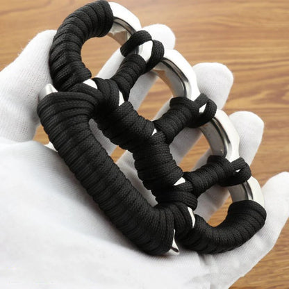 Thickened Solid Steel Knuckle Duster Tactical EDC Tool for Safety