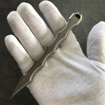 Titanium Alloy Crowbar Multifunctional Bottle Opener Tool for Self-defense