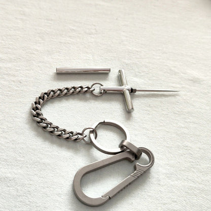 Ti Steel Pick Tactical Chain Defender for Protection