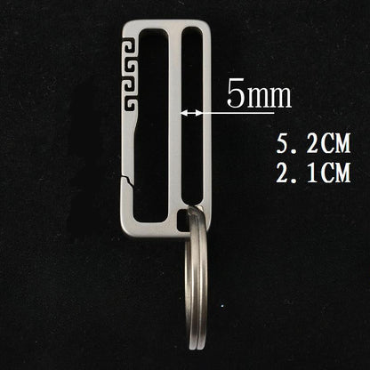Titan Clip Design Men's Auto Key Holder for Secure Carry